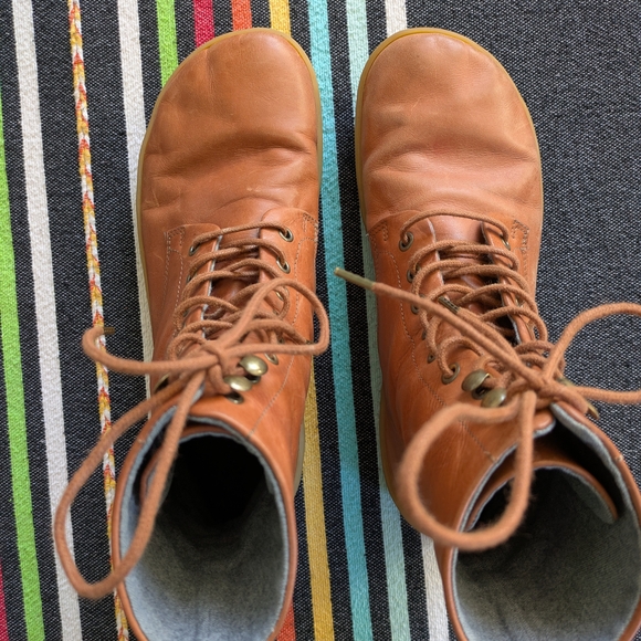 Mukishoes Alentejo Leather Barefoot Combat Boots - 39 - Picture 6 of 9